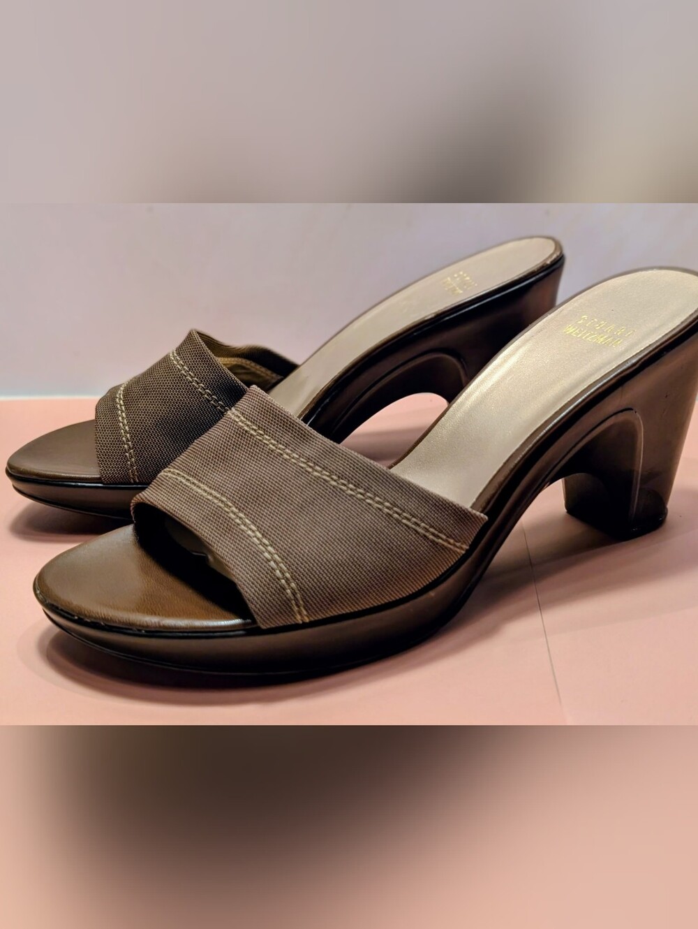 Stuart Weitzman Slide Sandals Women's Size 8.5